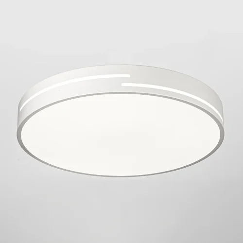 Светильник потолочный LED RGB с пультом Купер CL72470GL0 Citilux белый 1 лампа, основание белое в стиле современный хай-тек круглый с пультом фото 2