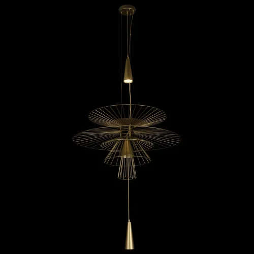 Светильник подвесной Star 10141/600 LOFT IT золотой 2 лампы, основание золотое в стиле современный  фото 4