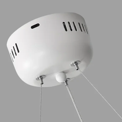 Люстра подвесная ODDLY C D65 220268-23 ImperiumLoft белая на 1 лампу, основание белое в стиле современный скандинавский минимализм фото 2