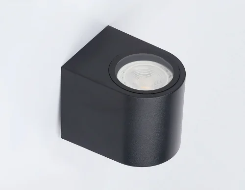 Настенный светильник ST3722 Ambrella light уличный IP65 чёрный 1 лампа, плафон чёрный в стиле хай-тек современный GU10 фото 3
