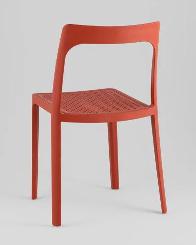 Стул Marty, пластиковый, красный УТ000039191 Stool Group, /, ножки/пластик/красный, размеры - *767***505*500 фото 5