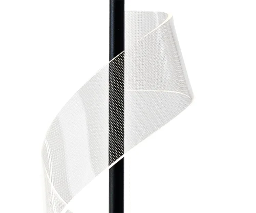 Светильник подвесной LED Илина 08042-1A,19 Kink Light прозрачный 1 лампа, основание чёрное в стиле хай-тек современный  фото 2