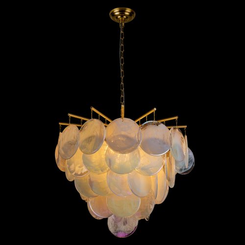 Люстра подвесная Лолли / Lolly 10492/600 Pearl LOFT IT белая на 6 ламп, основание бронзовое в стиле современный фото 3