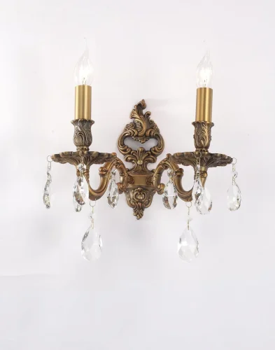 Бра BARLETTA W1730.2 antique Lucia Tucci без плафона на 2 лампы, основание бронзовое в стиле классический Бра BARLETTA W1730.2 antique Lucia Tucci без плафона на 2 лампы, основание бронзовое в стиле классический