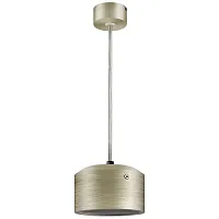 Светильник подвесной LED Zolla Cyl ZP3911 Lightstar бронзовый зелёный на 1 лампу, основание бронзовое зелёное в стиле современный 