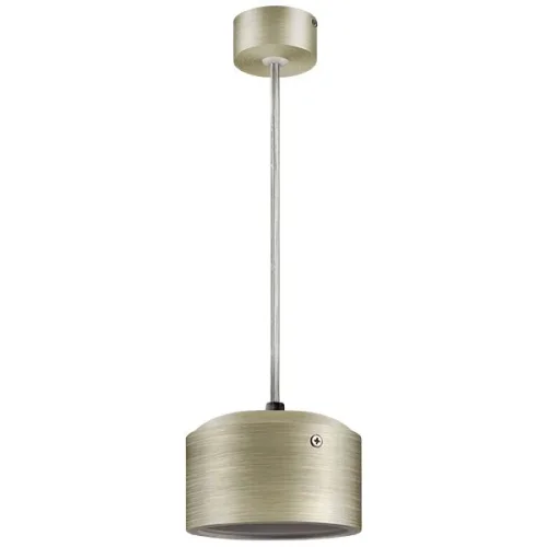 Светильник подвесной LED Zolla Cyl ZP3911 Lightstar бронзовый зелёный на 1 лампу, основание бронзовое зелёное в стиле современный 