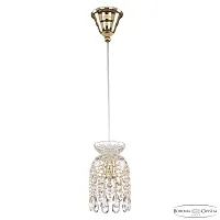 Светильник подвесной 14781P/11 G Bohemia Ivele Crystal прозрачный 1 лампа, основание золотое в стиле классика sp