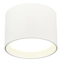 Светильник накладной ST163.502.01.02 ST-Luce на 1 лампу, основание белое в стиле современный круглый Светильник накладной ST163.502.01.02 ST-Luce на 1 лампу, основание белое в стиле современный круглый