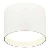 Светильник накладной ST163.502.01.02 ST-Luce на 1 лампу, основание белое в стиле современный круглый
