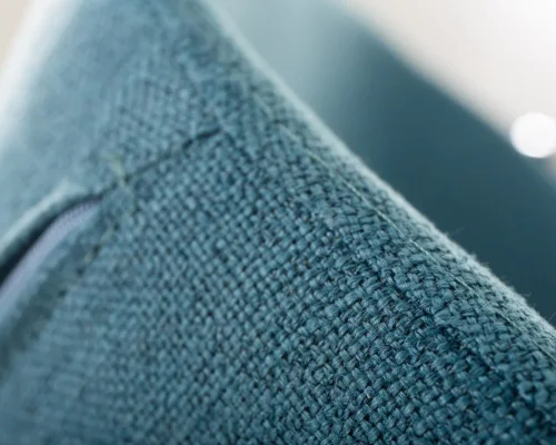 Кресло дизайнерское 69A-LMO SWAN, цвет сиденья синий (IF6), алюминиевое основание Dobrin, синий/ткань, ножки/металл/алюминий, размеры - ****710*600 фото 11