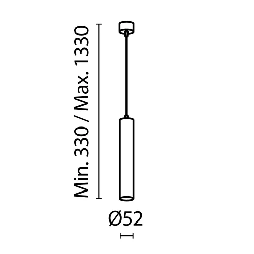 Светильник подвесной Focus LED P072PL-L12W3K-1 Maytoni белый на 1 лампу, основание белое в стиле современный хай-тек трубочки фото 13