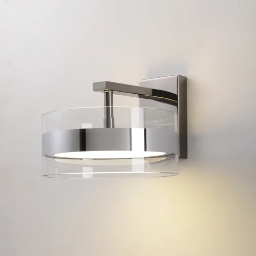Бра LED MYSELF AP10W LED Crystal Lux прозрачный на 1 лампу, основание хром в стиле современный фото 5