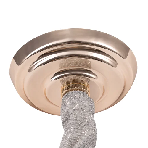 Люстра подвесная Dryad CL305150 Citilux белая прозрачная на 11 ламп, основание золотое в стиле классический современный флористика фото 6 Люстра подвесная Dryad CL305150 Citilux белая прозрачная на 11 ламп, основание золотое в стиле классический современный флористика фото 6