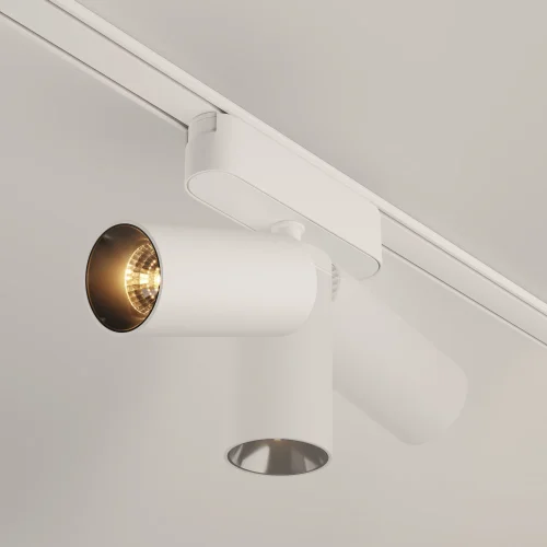 Трековый светильник LED Magnetic track system Radity TR103-1-12W3K-M-W Maytoni белый для шинопроводов серии Magnetic track system Radity белый фото 16