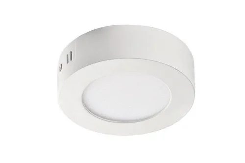 Светильник накладной LED Flashled 1347-6C Favourite белый на 1 лампу, основание белое в стиле современный круглый