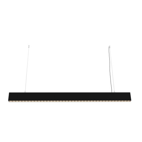 Светильник подвесной LED Vinder P050PL-L40B4K Maytoni чёрный на 1 лампу, основание чёрное в стиле хай-тек линейный