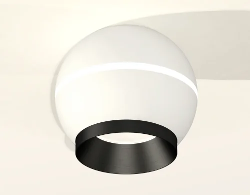Светильник накладной Techno spot XS1101011 Ambrella light белый 1 лампа, основание белое в стиле модерн круглый фото 2