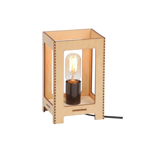 Настольная лампа V4900-7/1L Vitaluce без плафона 1 лампа, основание бронзовое дерево металл в стиле арт-деко  фото 2