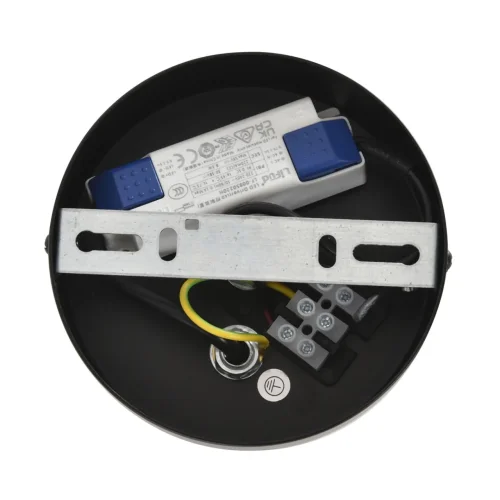 Светильник подвесной LED Camomile 8379/9L Lumion чёрный на 1 лампу, основание чёрное в стиле лофт фото 7