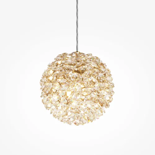 Светильник подвесной Adamant MOD487PL-01BS Maytoni прозрачный на 1 лампу, основание латунь в стиле современный шар фото 3 Светильник подвесной Adamant MOD487PL-01BS Maytoni прозрачный на 1 лампу, основание латунь в стиле современный шар фото 3