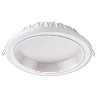 Светильник точечный LED Joia 358281 Novotech белый на 1 лампу, основание белое в стиле современный 
