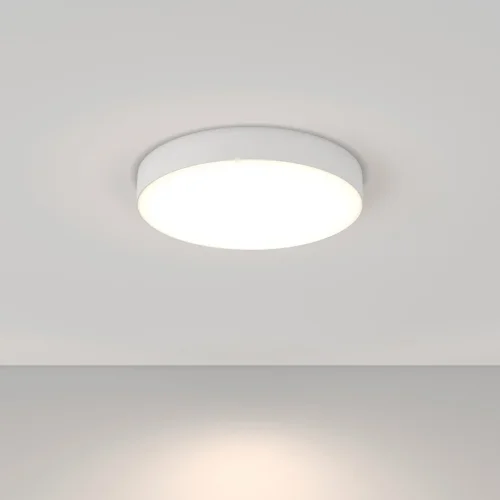 Светильник потолочный LED Zon C032CL-L48W4K Maytoni белый на 1 лампу, основание белое в стиле современный фото 2