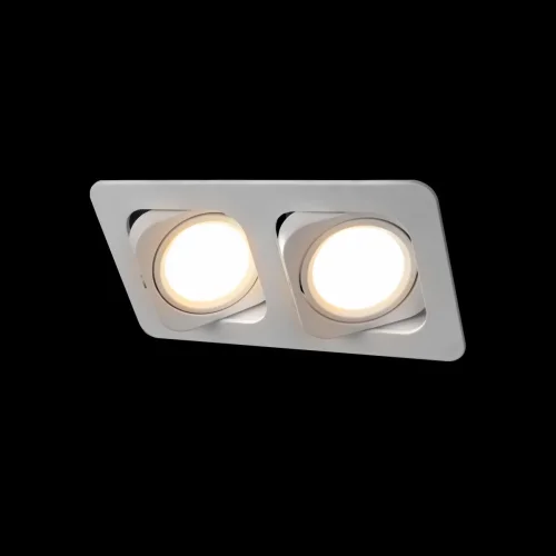 Светильник точечный LED Screen 10328/2A White LOFT IT белый 2 лампы, основание белое в стиле современный хай-тек прямоугольный фото 2