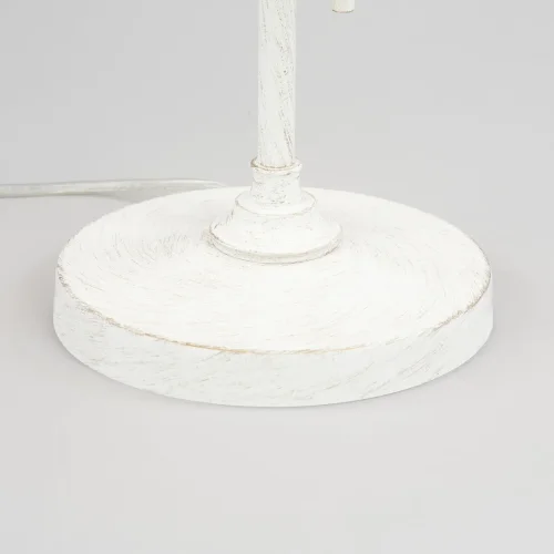 Настольная лампа Линц CL402723 Citilux бежевая 1 лампа, основание патина белое металл в стиле классический прованс  фото 7