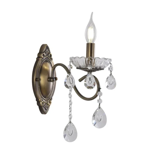 Бра Luina 8346/1W Lumion без плафона на 1 лампу, основание бронзовое в стиле классический фото 5