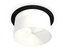 Светильник точечный XC8051016 Ambrella light белый 1 лампа, основание чёрное белое в стиле хай-тек 