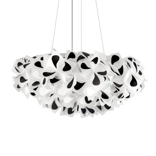 Люстра подвесная Слизия / Clizia 10595/780 Black LOFT IT чёрная белая на 5 ламп, основание в стиле современный арт-деко фото 3 Люстра подвесная Слизия / Clizia 10595/780 Black LOFT IT чёрная белая на 5 ламп, основание в стиле современный арт-деко фото 3