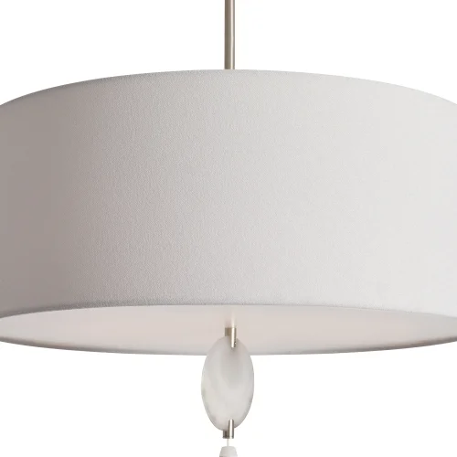 Люстра на штанге Agate FR2052PL-05N Freya серая на 5 ламп, основание никель в стиле классический прованс фото 18