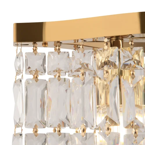 Люстра подвесная Dune DIA005PL-06G Maytoni прозрачная на 6 ламп, основание золотое в стиле классический современный фото 11