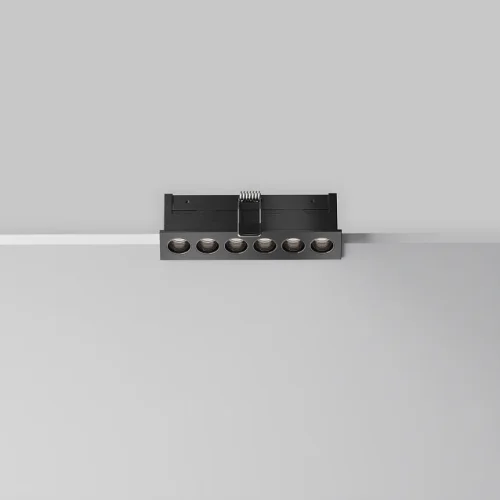 Светильник точечный LED Points 3000-6000К 12Вт 36° DL065-12W3-6K-B Maytoni чёрный на 1 лампу, основание чёрное в стиле хай-тек современный прямоугольный фото 2