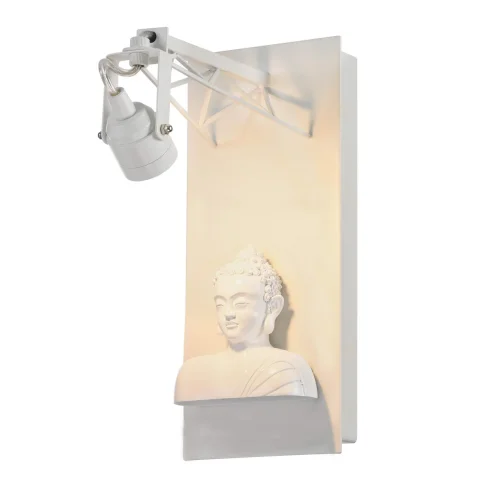 Бра LED лофт Exposition 2076-1W Favourite белый на 1 лампа, основание белое в стиле лофт 
