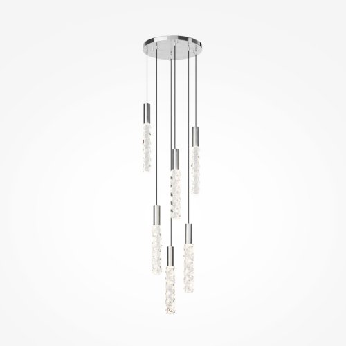 Светильник подвесной LED Selemo MOD328PL-L18CH3K Maytoni прозрачный на 1 лампу, основание хром в стиле современный фото 6 Светильник подвесной LED Selemo MOD328PL-L18CH3K Maytoni прозрачный на 1 лампу, основание хром в стиле современный фото 6