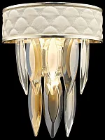 Бра Ornella WE143.03.301 Wertmark прозрачный 3 лампы, основание золотое в стиле классика 
