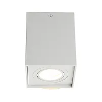 Светильник накладной Feletto OML-101109-01 Omnilux белый 1 лампа, основание белое в стиле хай-тек квадратный