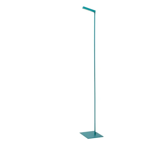 Торшер LED Lavale 44701/03/37 Lucide для чтения бирюзовый на 1 лампу, основание бирюзовое в стиле современный минимализм фото 5