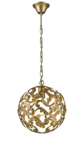 Светильник подвесной Dorata 1469-1P Favourite золотой 1 лампа, основание золотое в стиле классический 