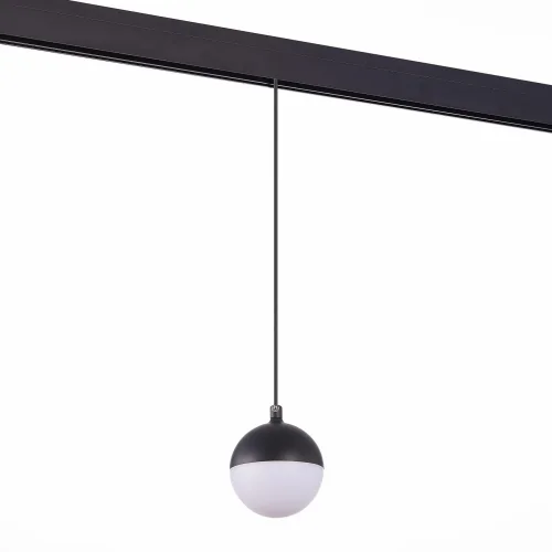 Трековый светильник магнитный LED Pibole ST358.443.07 ST-Luce белый для шинопроводов серии Skyline 48 чёрный фото 2