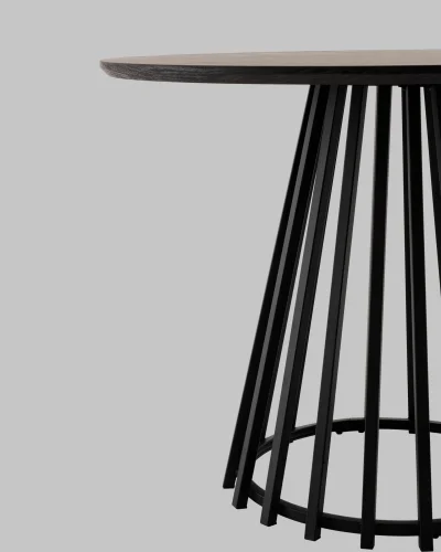 Стол обеденный Daphne 100*75, темное дерево УТ000041367 Stool Group столешница темная дерево из мдф фото 3