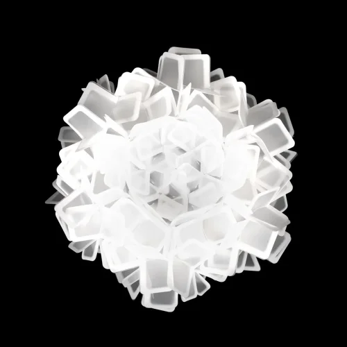 Светильник потолочный LED Clizia 10231/530C White LOFT IT прозрачный 1 лампа, основание белое в стиле современный  фото 4