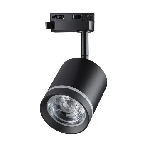 Трековый светильник однофазный LED Arum 358801 Novotech чёрный для шинопроводов серии Arum фото 3