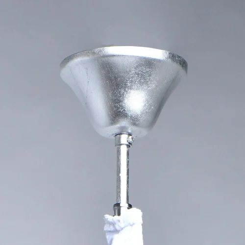 Люстра подвесная Джестер 104012604 Chiaro без плафона серебряная на 4 лампы, основание серебряное в стиле модерн  фото 12
