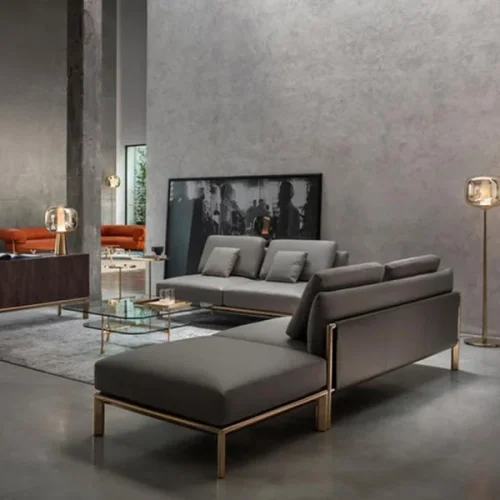Торшер FOLLETT FL H120 Chrome 212097-23 ImperiumLoft хром на 1 лампу, основание хром в стиле современный фото 9