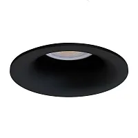 Светильник точечный Corno A2863PL-1BK Arte Lamp чёрный 1 лампа, основание чёрное в стиле современный круглый