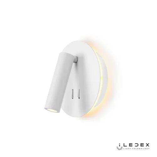 Бра с выключателем LED Tanki ER0569Y WH iLedex белый на 1 лампа, основание белое в стиле современный хай-тек для чтения