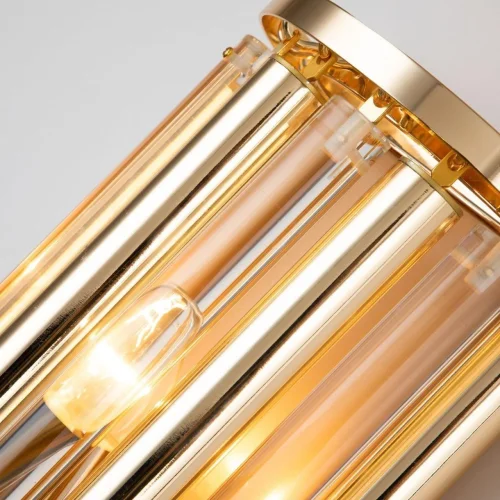 Бра Atlant 2975-1W Favourite золотой прозрачный на 1 лампа, основание золотое в стиле современный  фото 3