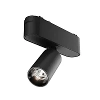 Трековый светильник магнитный LED Magnetic track system Radity TR103-1-5W4K-M-B Maytoni чёрный для шинопроводов серии Magnetic track system Radity чёрный